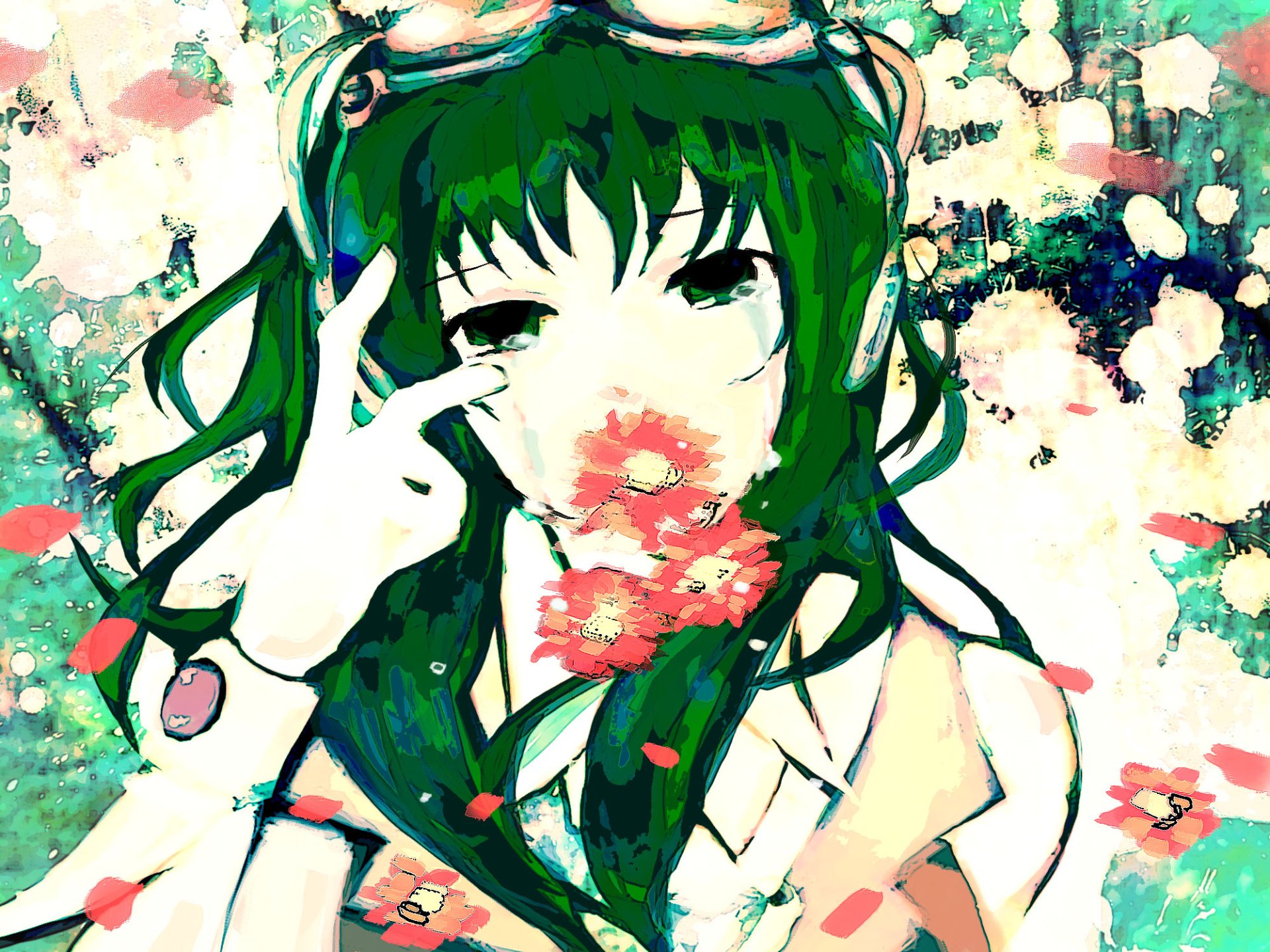 Download GUMI (Vocaloid) Anime Vocaloid HD Wallpaper by 852話ㅤ
