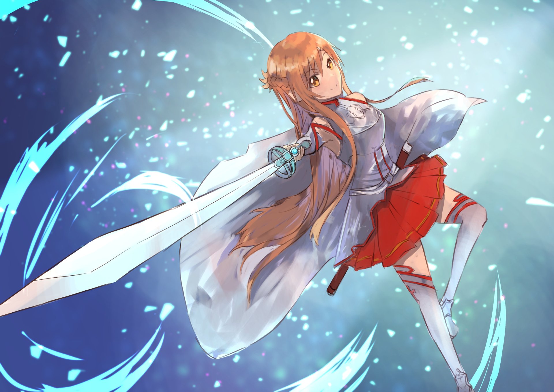 Download Asuna Yuuki Anime Sword Art Online 4k Ultra HD Wallpaper by ゅん