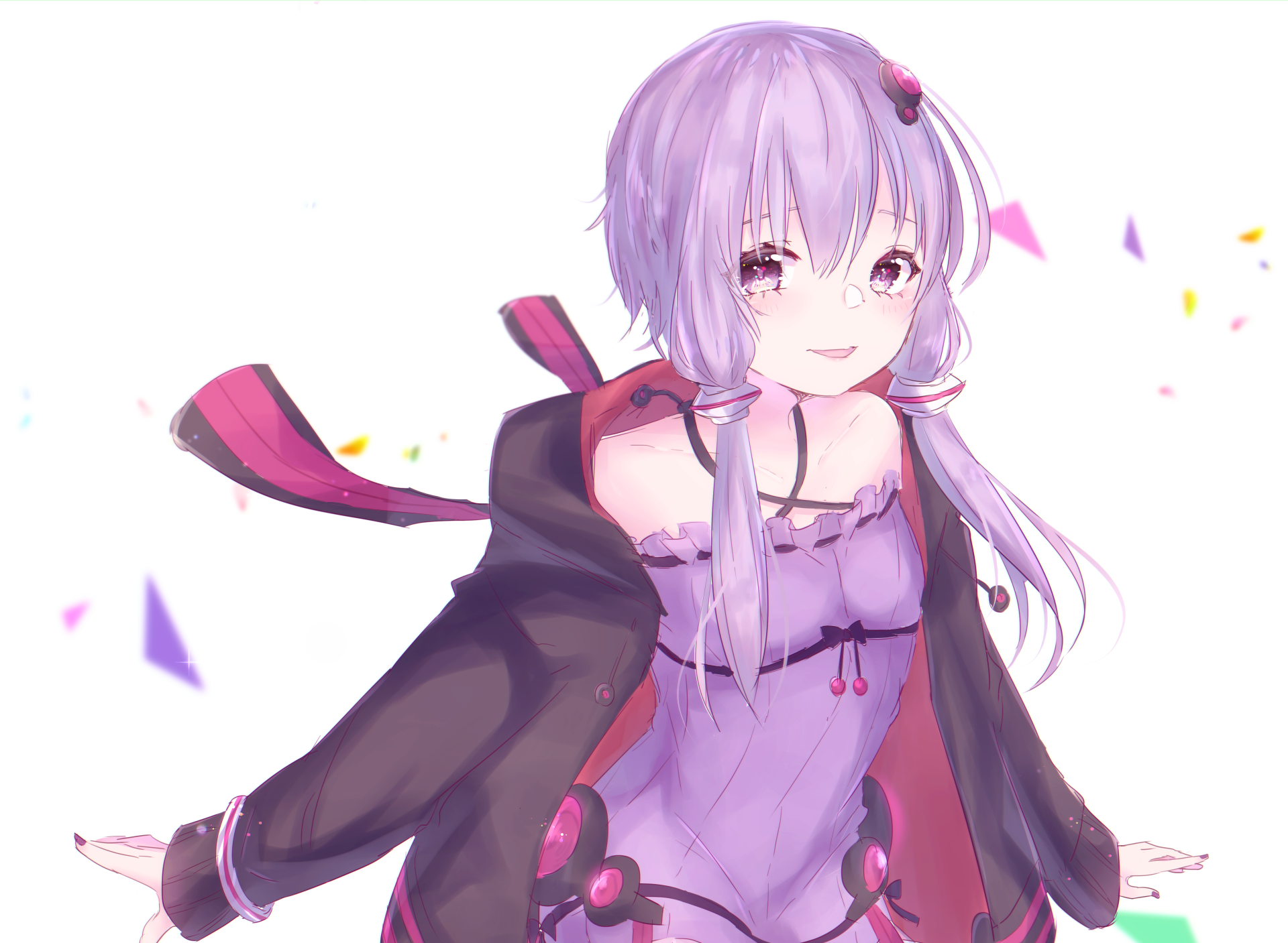 Download Yuzuki Yukari Anime Vocaloid 4k Ultra HD Wallpaper by 月澄花奈