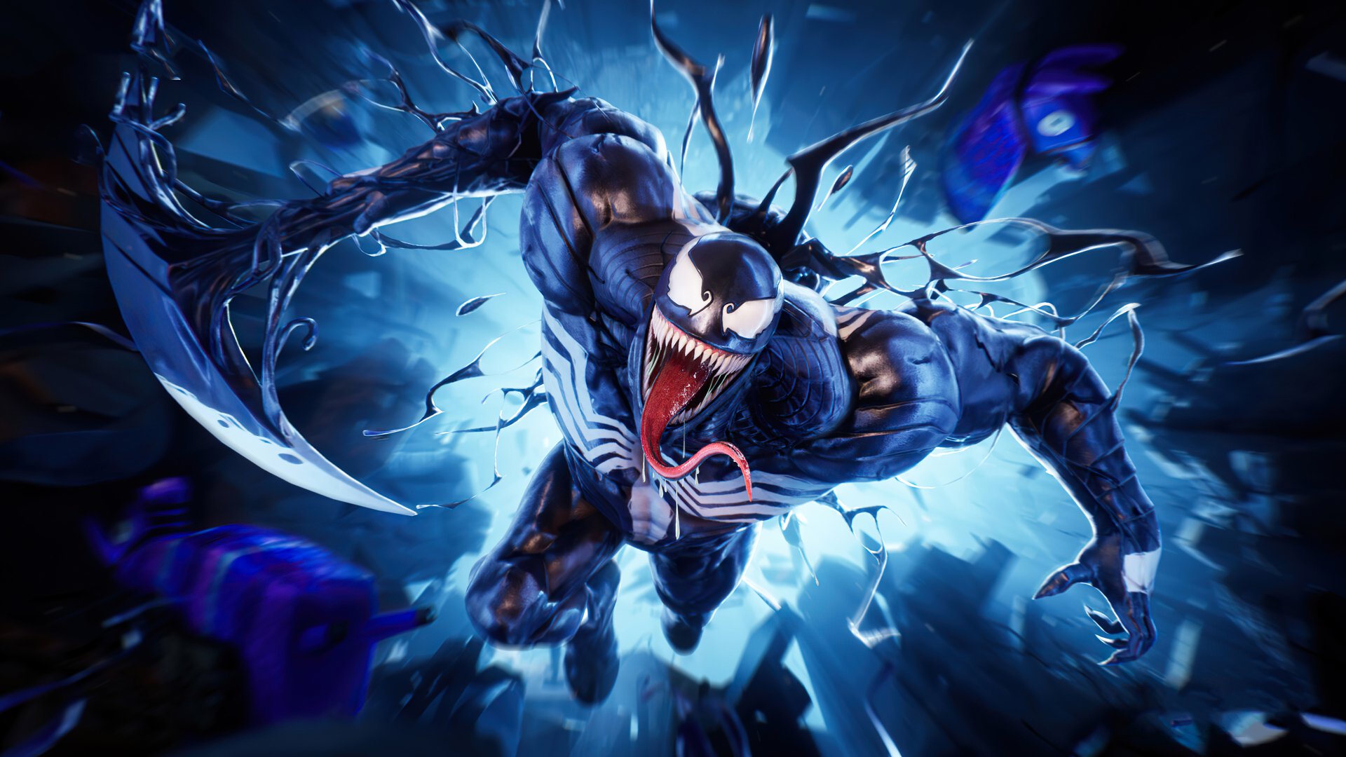 Download Venom Video Game Fortnite 4k Ultra HD Wallpaper by Justin Holt