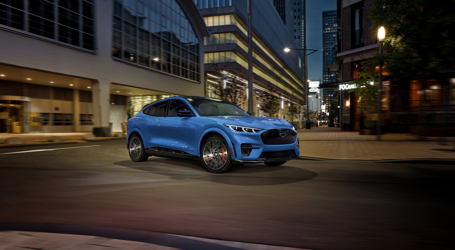 Download SUV Electric Car Car Ford Mustang Vehicle Ford Mustang Mach-E 4k Ultra HD Wallpaper