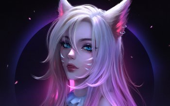 60 4k Ultra Hd Ahri League Of Legends Wallpapers Background Images