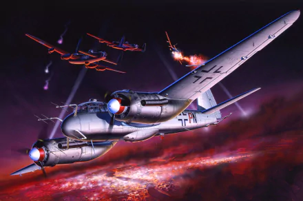 warplane aircraft military Junkers Ju 88 HD Desktop Wallpaper | Background Image