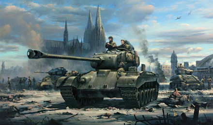 tank military m26 pershing HD Desktop Wallpaper | Background Image