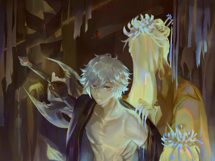 Chongyun (Genshin Impact) video game Genshin Impact HD Desktop Wallpaper | Background Image