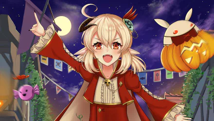 Klee (Genshin Impact) video game Genshin Impact HD Desktop Wallpaper | Background Image