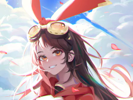 Amber (Genshin Impact) video game Genshin Impact HD Desktop Wallpaper | Background Image