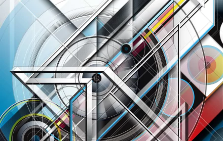 Abstract geometry HD Desktop Wallpaper | Background Image