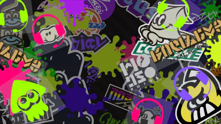 Inkling (Splatoon) video game Splatoon 2 HD Desktop Wallpaper | Background Image