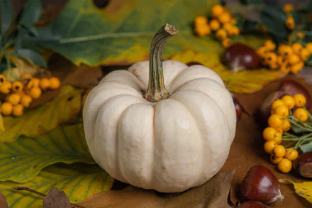 chestnut pumpkin berry food still life HD Desktop Wallpaper | Background Image