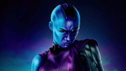 Karen Gillan Nebula (Marvel Comics) movie Guardians of the Galaxy HD Desktop Wallpaper | Background Image