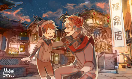 Teucer (Genshin Impact) Tartaglia Childe (Genshin Impact) video game Genshin Impact HD Desktop Wallpaper | Background Image