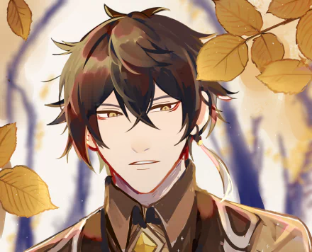 Zhongli (Genshin Impact) video game Genshin Impact HD Desktop Wallpaper | Background Image