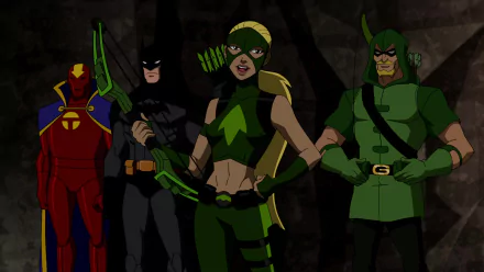 Young Justice (TV Show) Arrowette (DC Comics) Red Tornado Oliver Queen Green Arrow Batman Artemis Crock TV Show Young Justice HD Desktop Wallpaper | Background Image