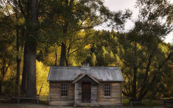 house fall man made cabin fall cabin HD Desktop Wallpaper | Background Image