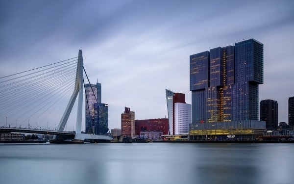 Man Made Rotterdam Cities Netherlands City HD Wallpaper | Background Image