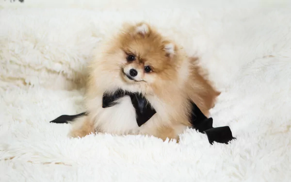 Pomeranian puppy dog Animal spitz HD Desktop Wallpaper | Background Image