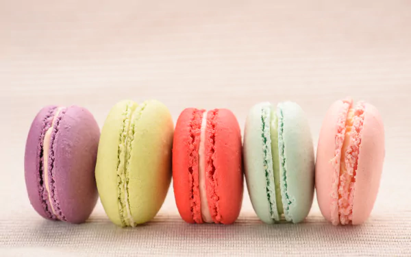 food macaron HD Desktop Wallpaper | Background Image