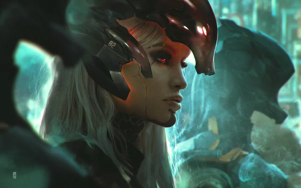 Sci Fi cyborg HD Desktop Wallpaper | Background Image