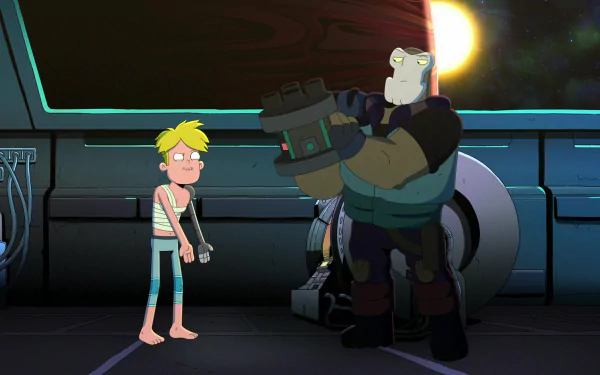 blonde feet Fox (Final Space) Gary Goodspeed TV Show Final Space HD Desktop Wallpaper | Background Image