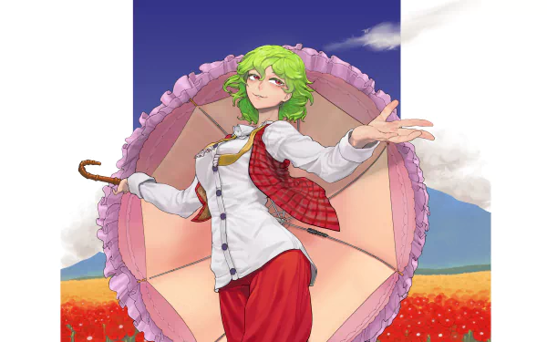 Yuuka Kazami Anime Touhou HD Desktop Wallpaper | Background Image