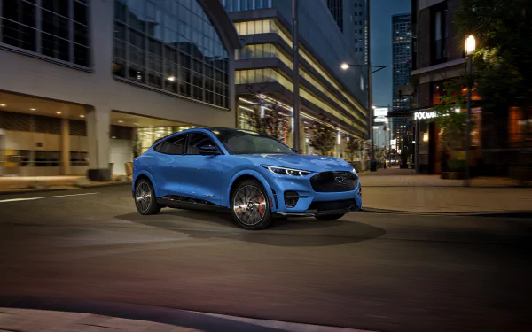 SUV electric car car Ford Mustang vehicle Ford Mustang Mach-E HD Desktop Wallpaper | Background Image