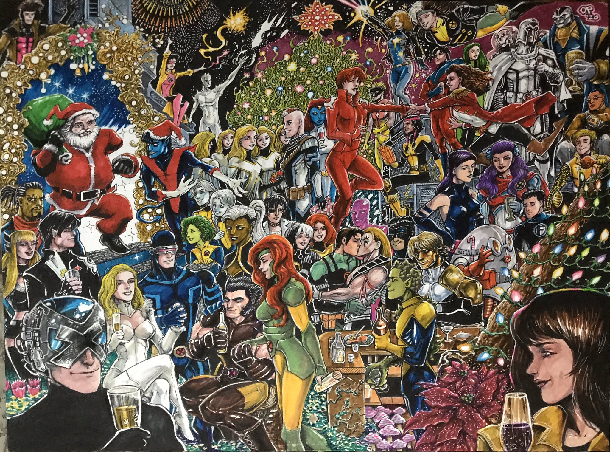 Comics X-Men HD Wallpaper by Olipulumbarit