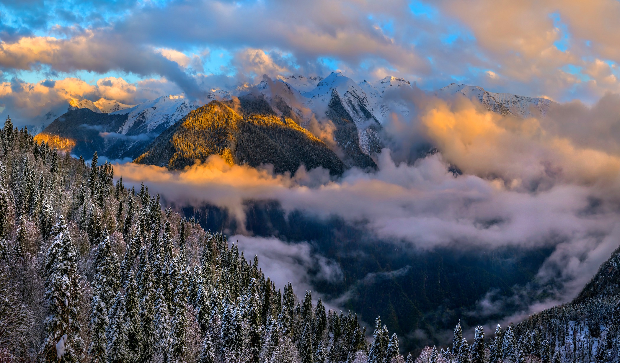 Download Landscape Nature Cloud Winter Mountain HD Wallpaper download-landscape-nature-cloud-winter-mountain-hd-wallpaper