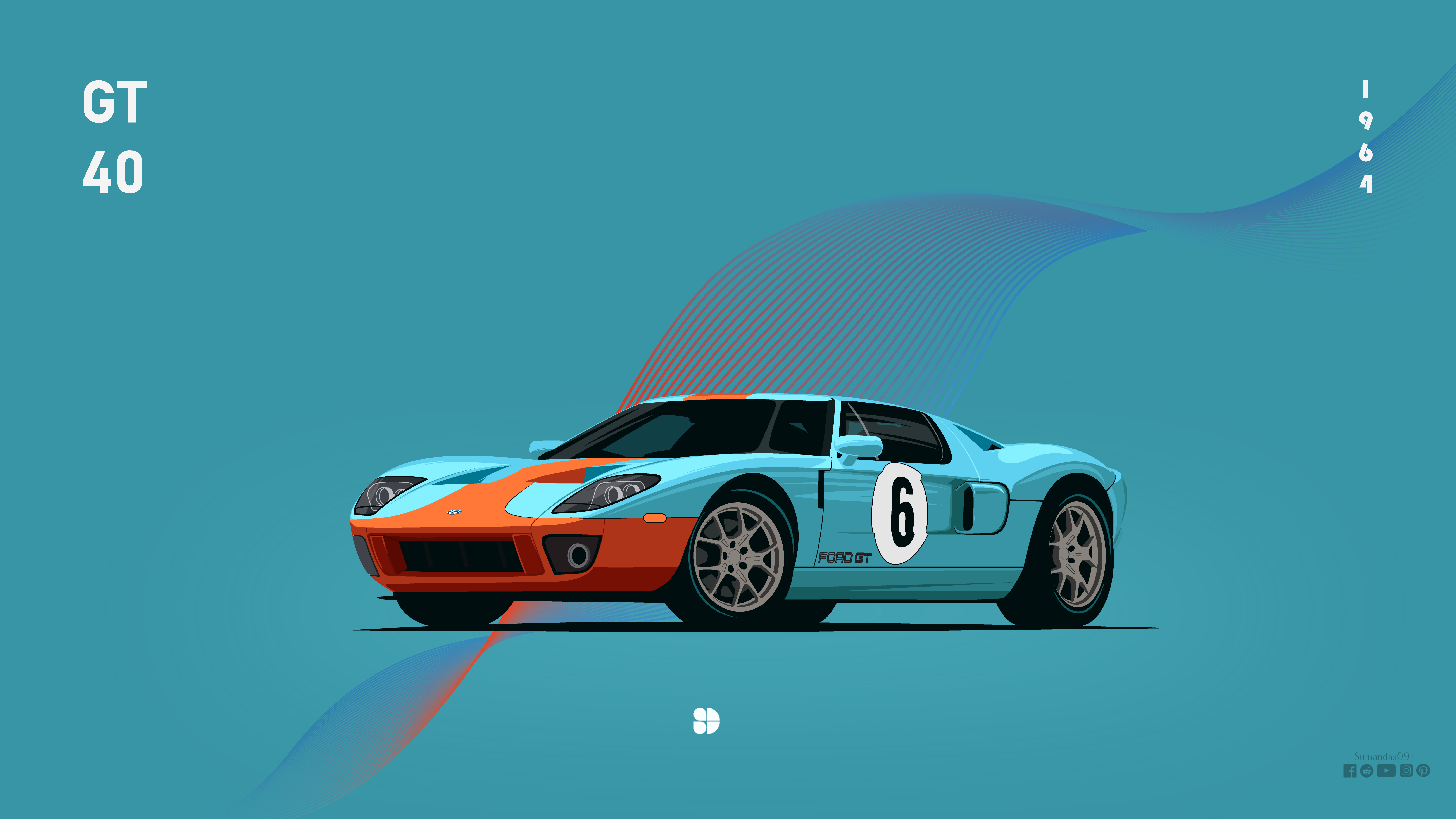 Ford GT40 wallpaper by sumandas094 by suman094