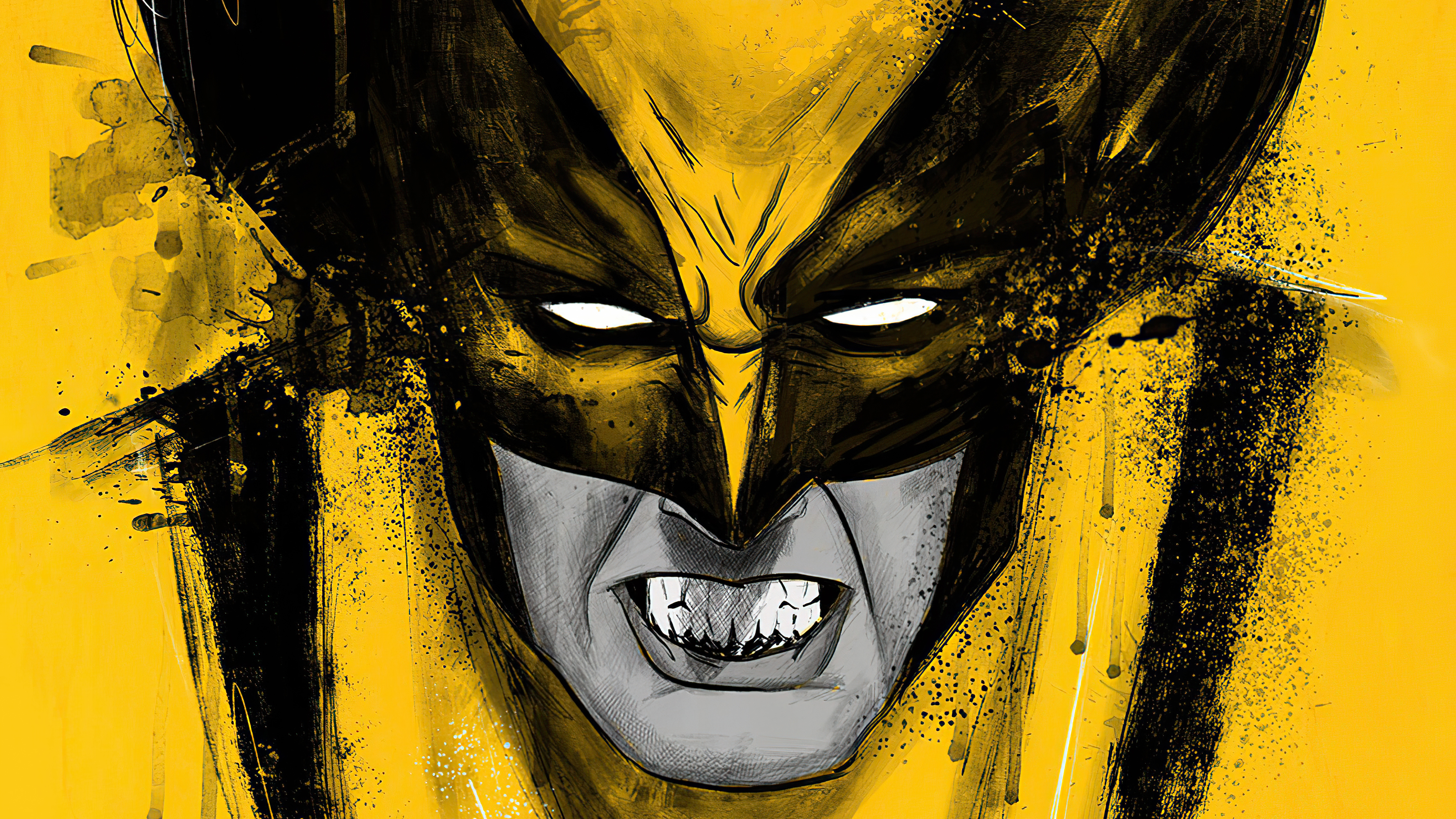 Wolverine 4k Ultra HD Wallpaper by Guillermo Prestegui
