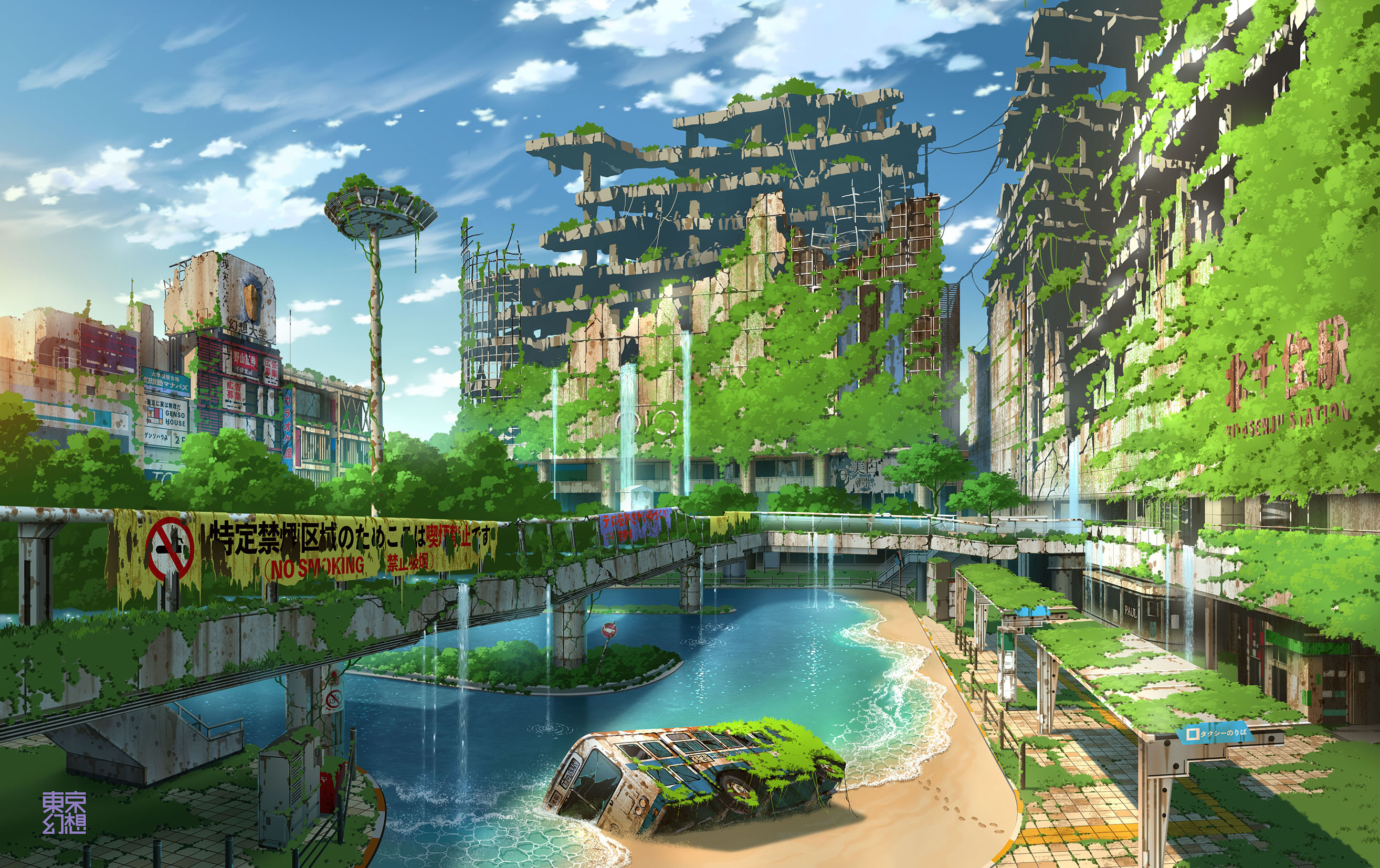 Sci Fi Post Apocalyptic Hd Wallpaper By Tokyogenso