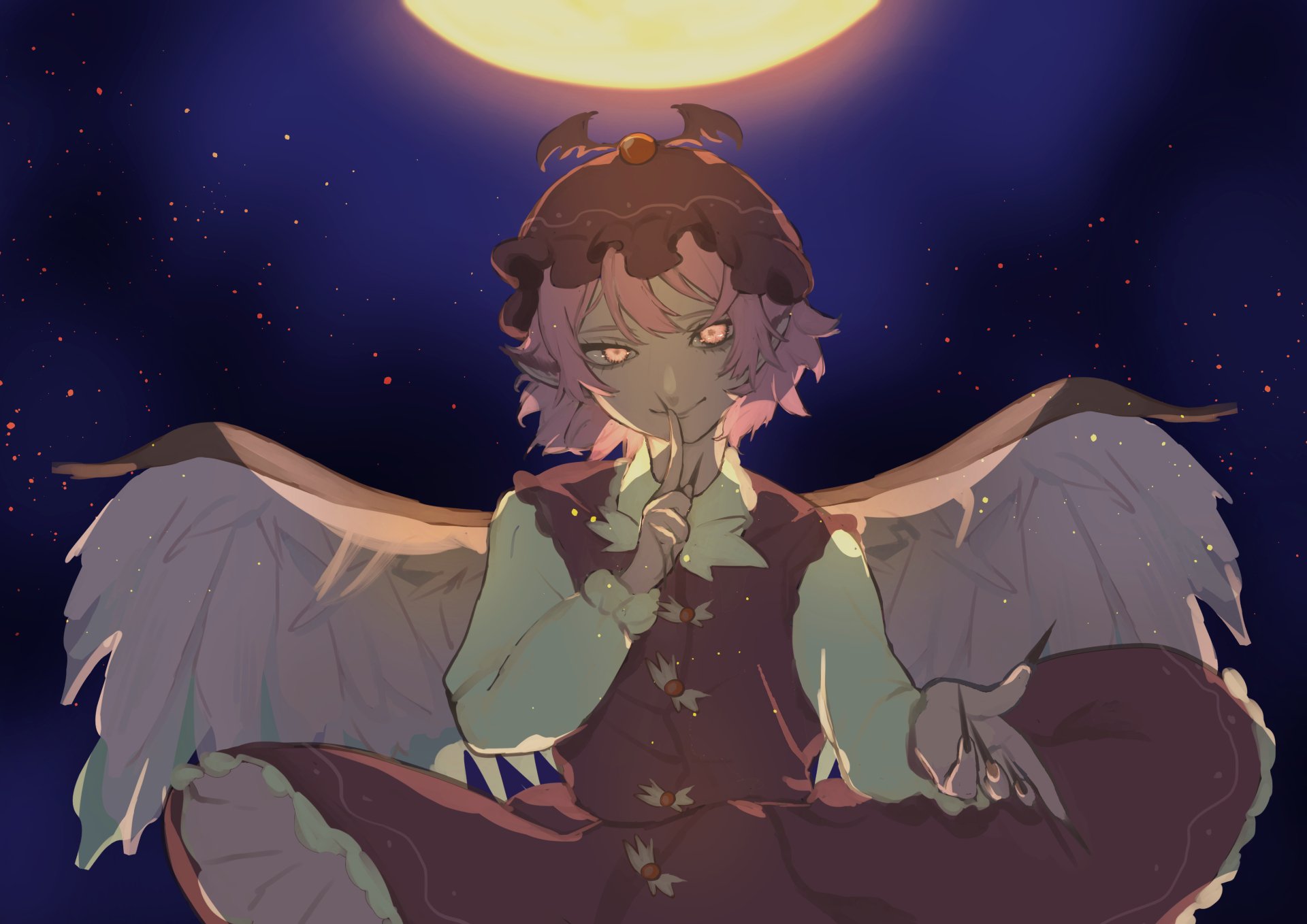 Download Mystia Lorelei Anime Touhou 4k Ultra HD Wallpaper by 山崎つくね