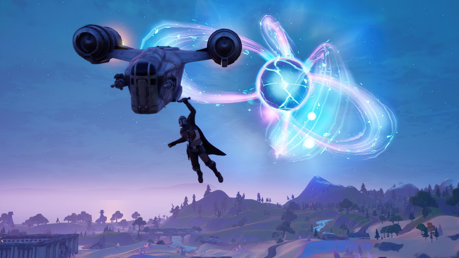 Download The Mandalorian (Character) Star Wars Video Game Fortnite 4k Ultra HD Wallpaper