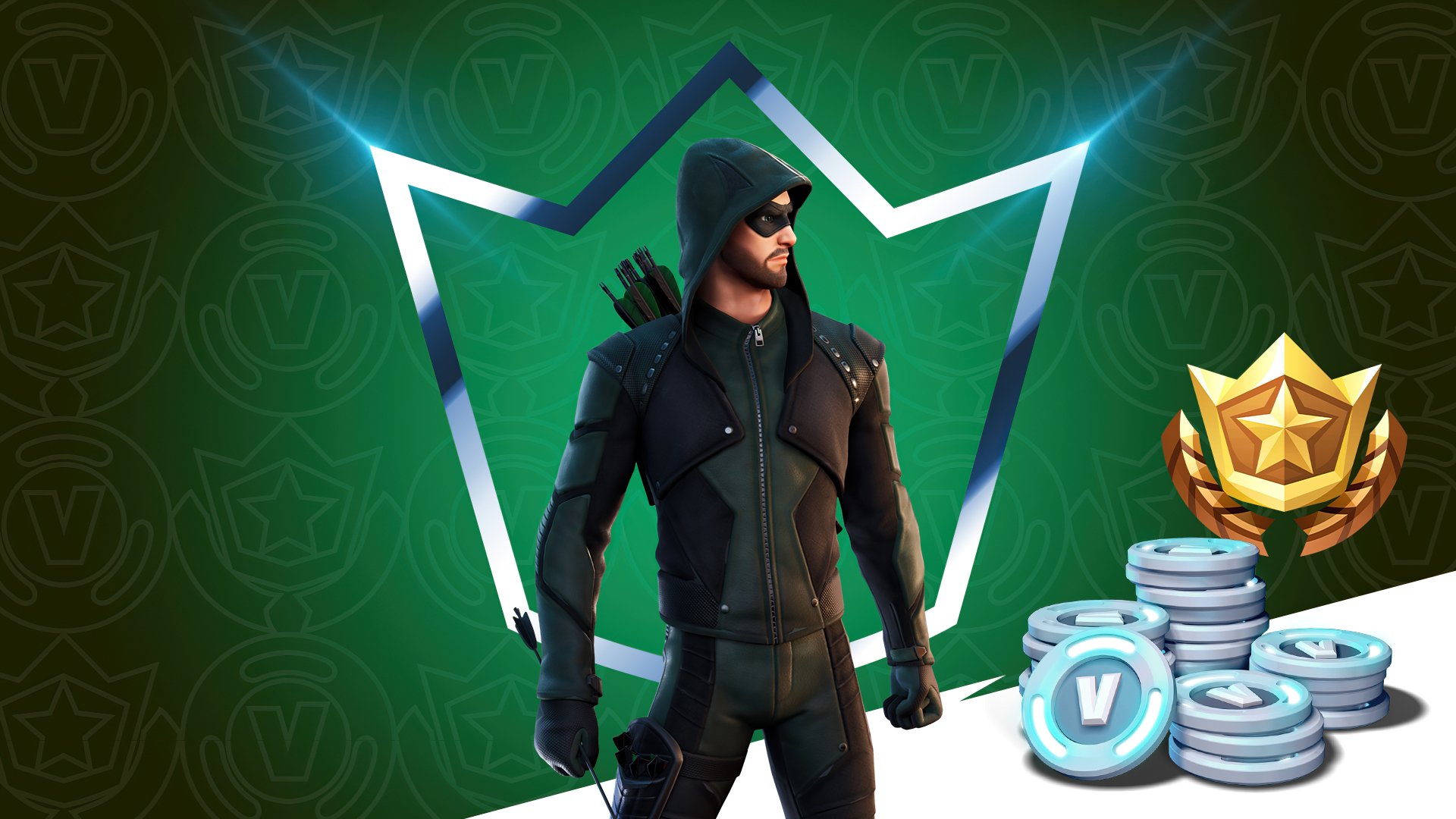 Download Oliver Queen Arrow (DC Comics) Video Game Fortnite 4k Ultra HD Wallpaper