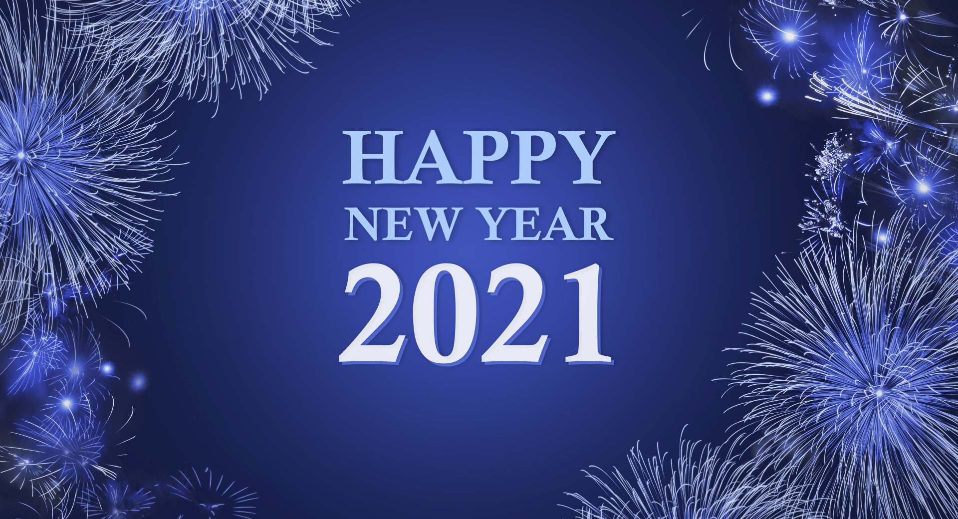Download Happy New Year Blue Holiday New Year 2021 4k Ultra HD Wallpaper