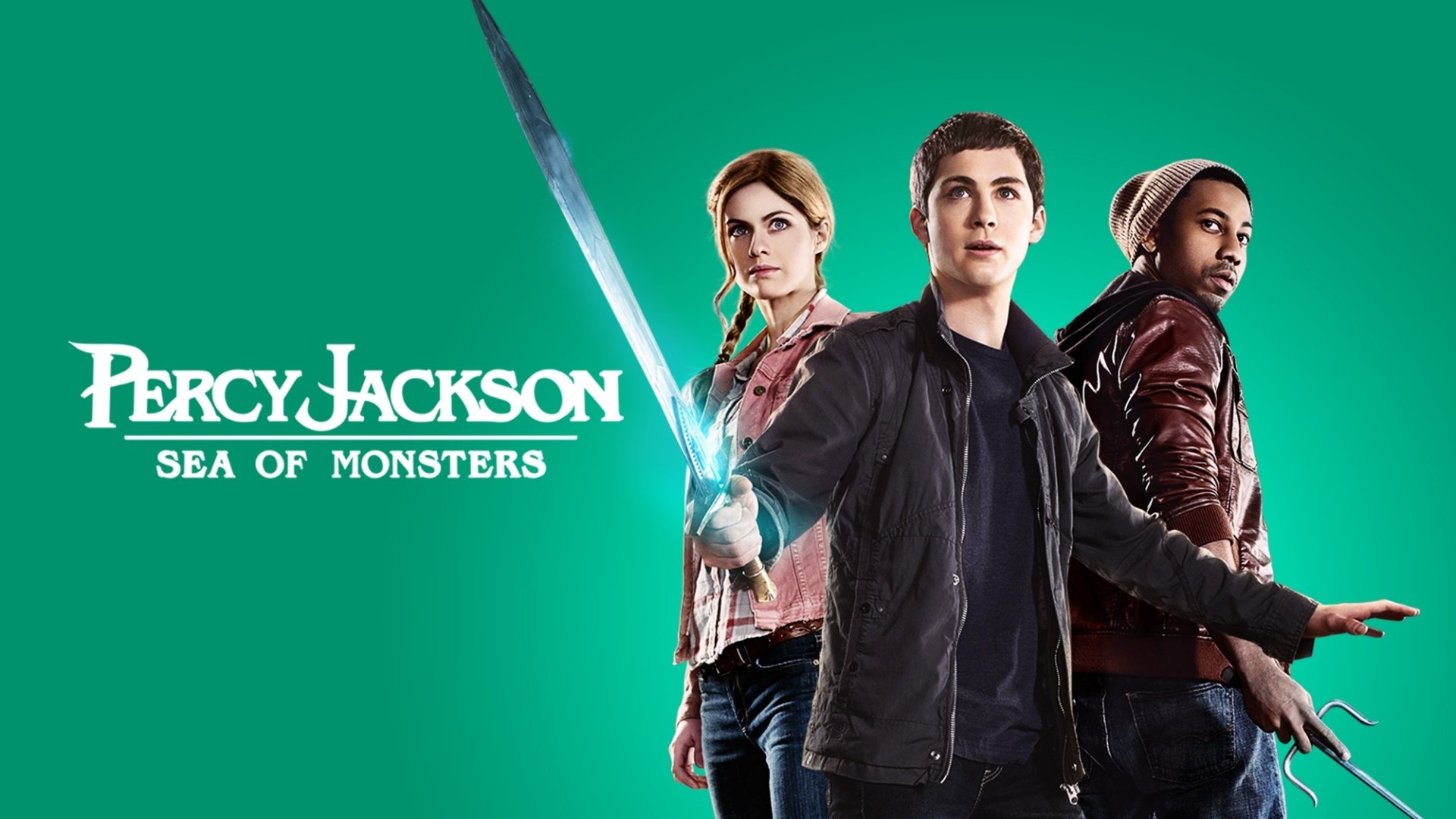 Download Brandon T. Jackson Logan Lerman Alexandra Daddario Movie Percy Jackson: Sea Of Monsters HD Wallpaper