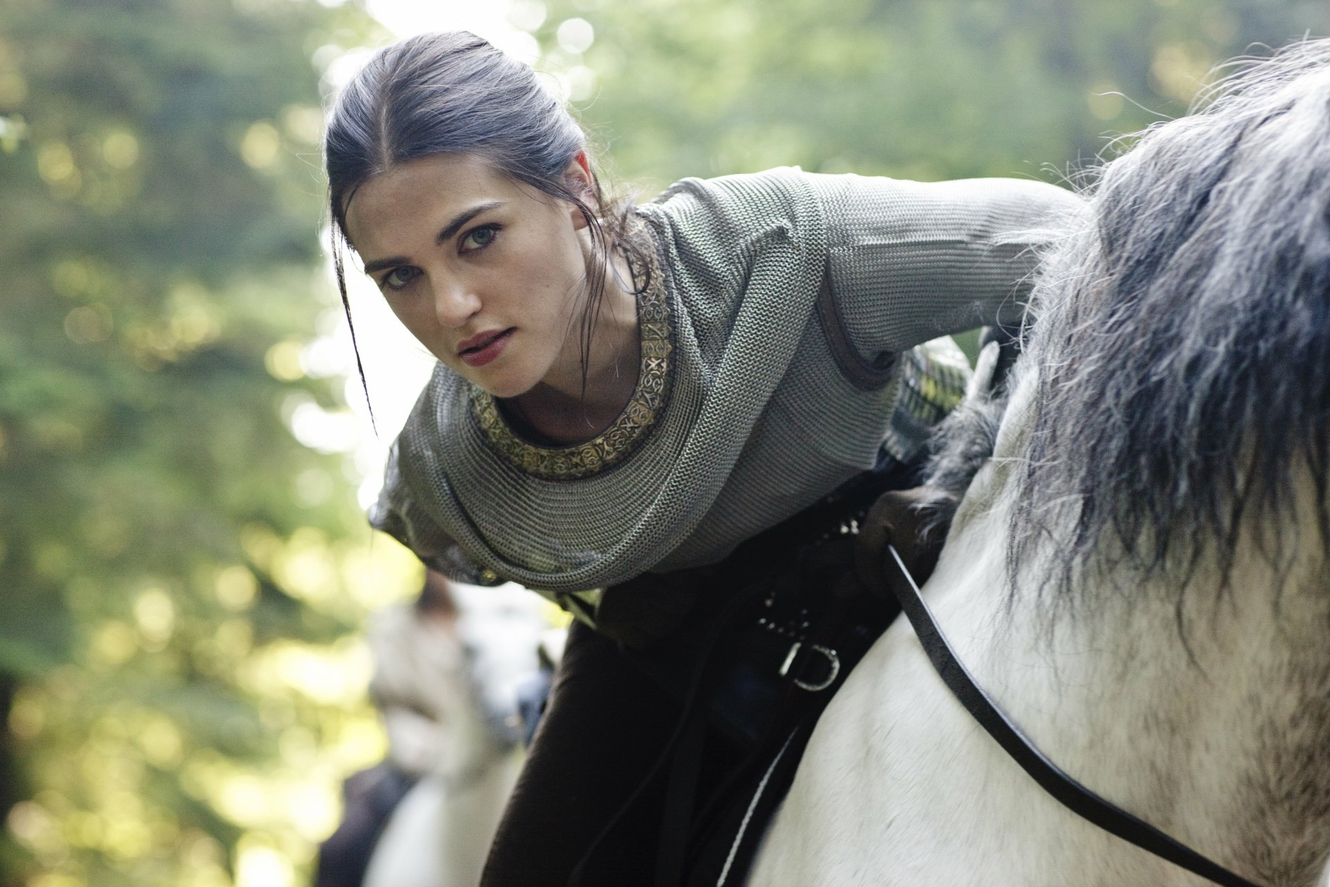 Download Morgana Pendragon (Merlin) Katie McGrath TV Show Merlin (2008) 4k Ultra HD Wallpaper