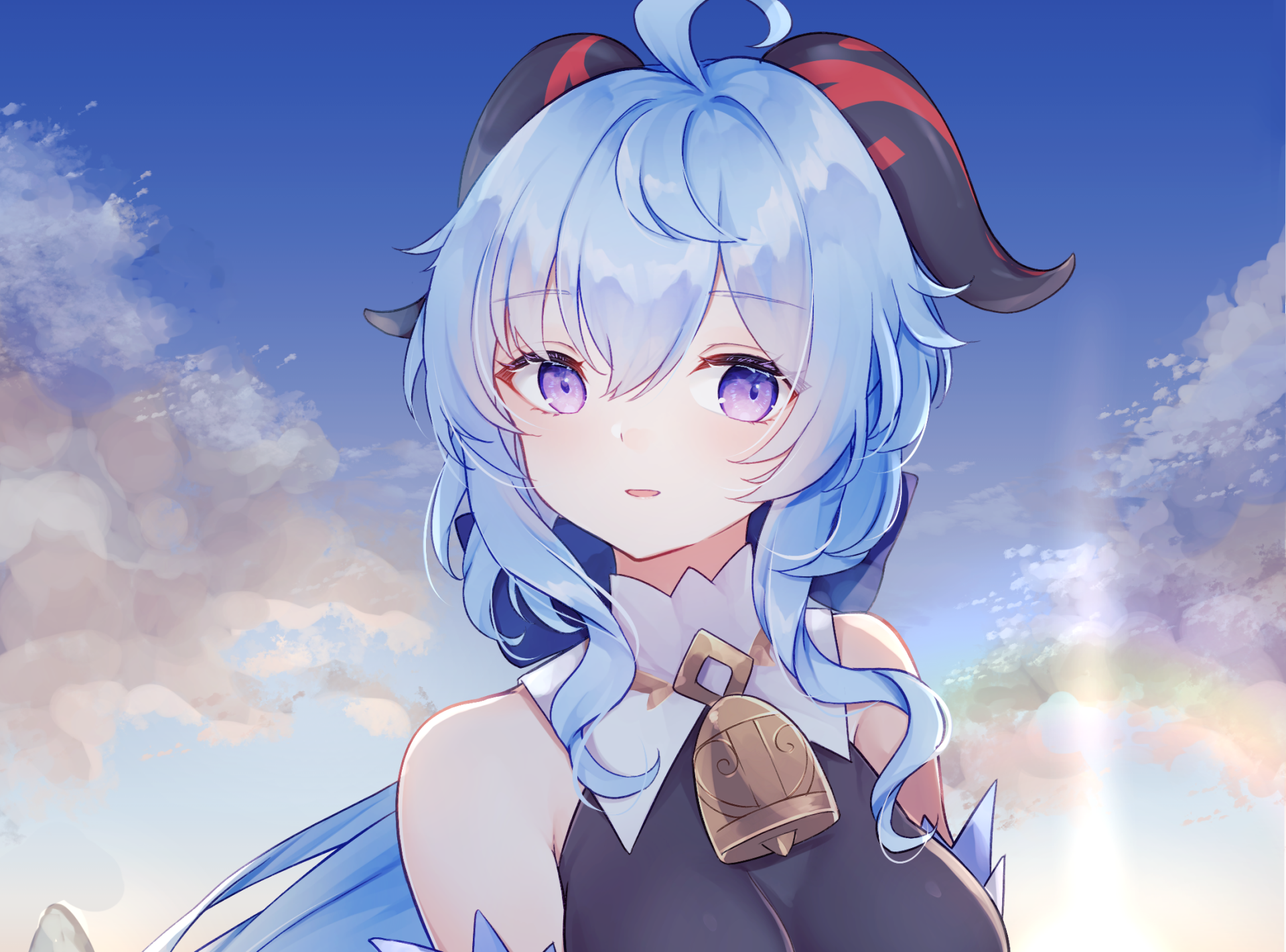 Download Ganyu (Genshin Impact) Video Game Genshin Impact HD Wallpaper by 依田