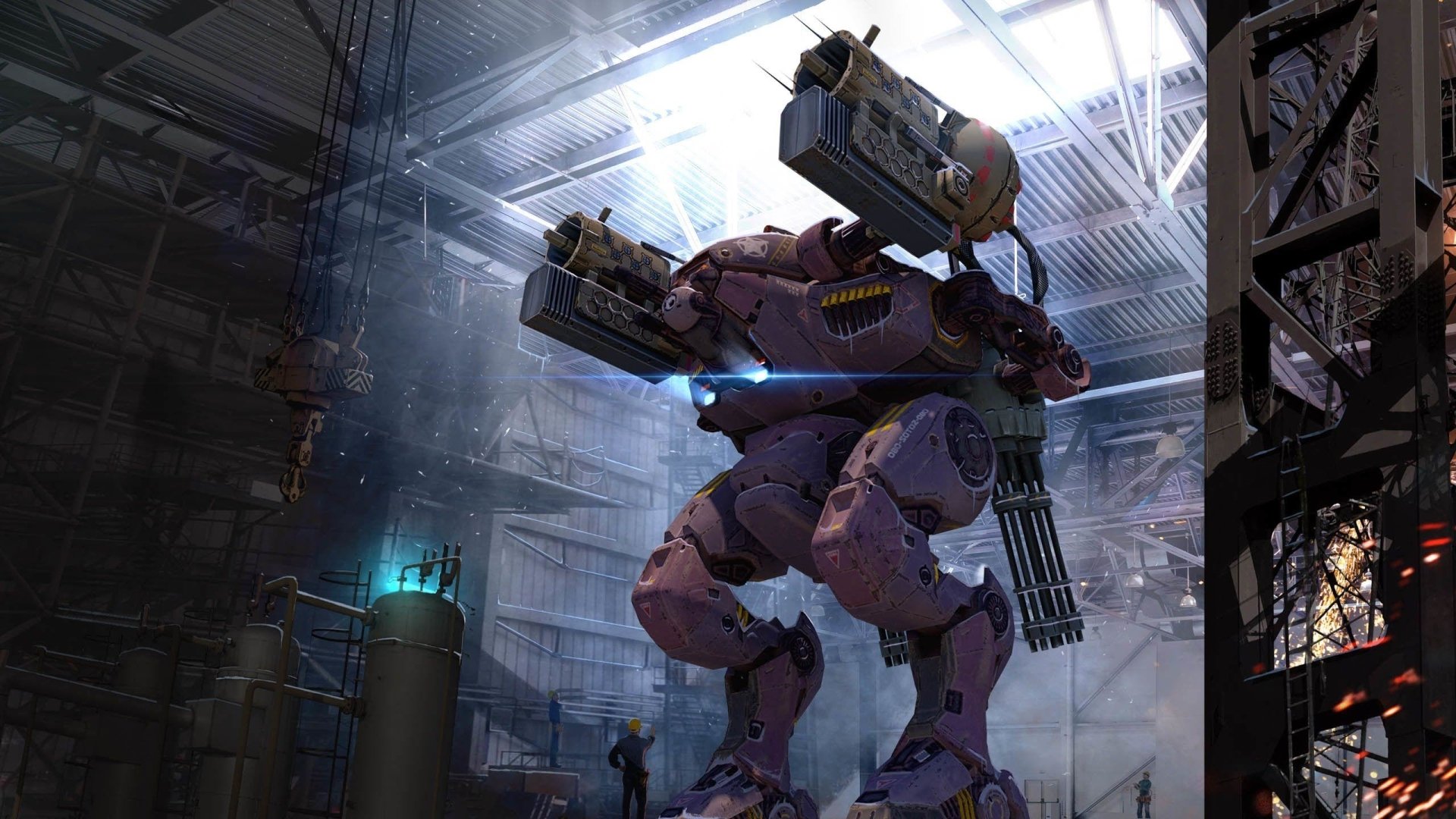 Epic War Robot HD Wallpaper Download