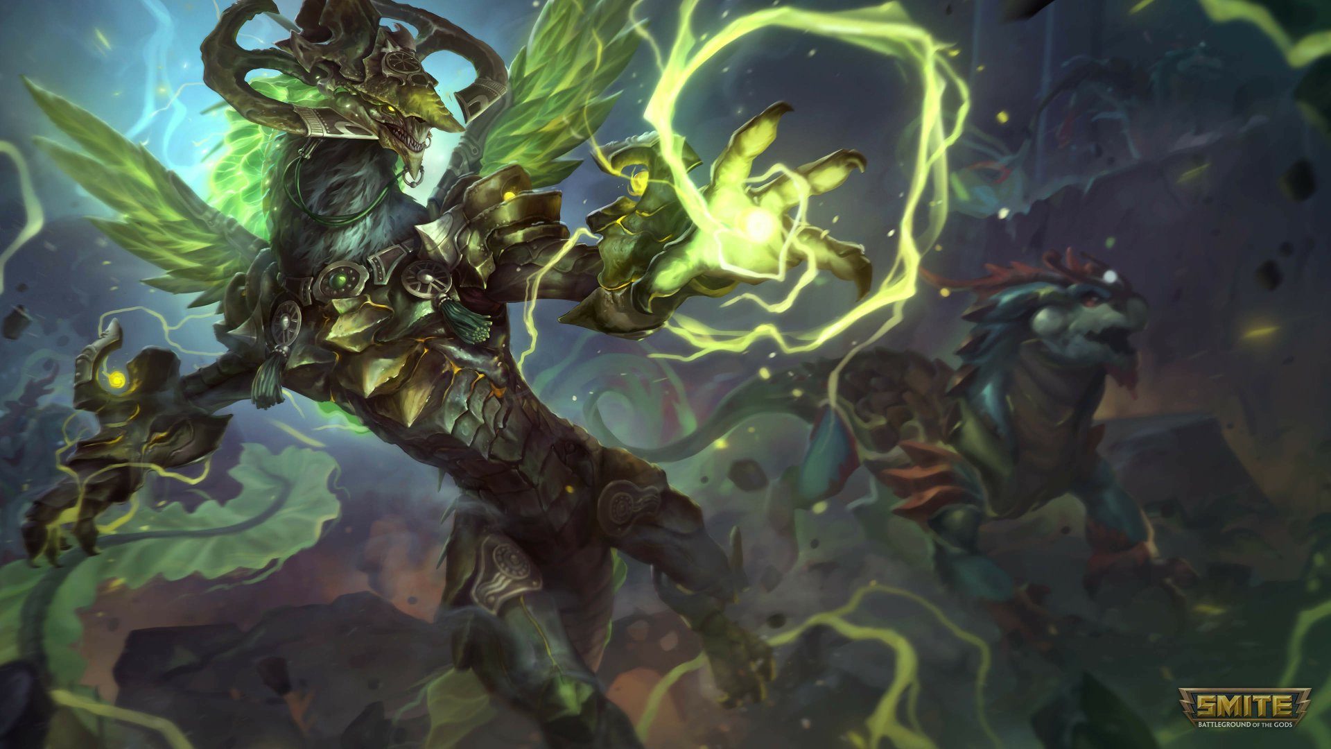 Download Tiamat (Smite) Video Game Smite 4k Ultra HD Wallpaper