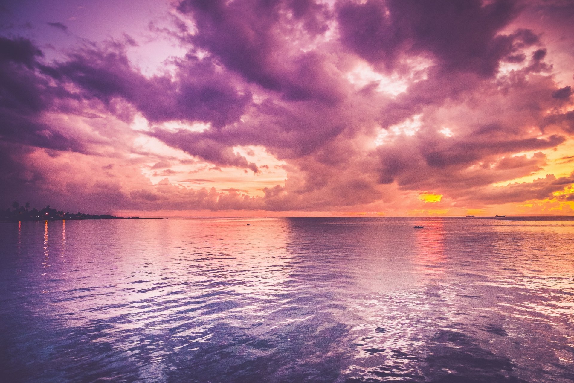 Purple Sunset 4k Ultra Hd Wallpaper Background Image 4242x2828 Id