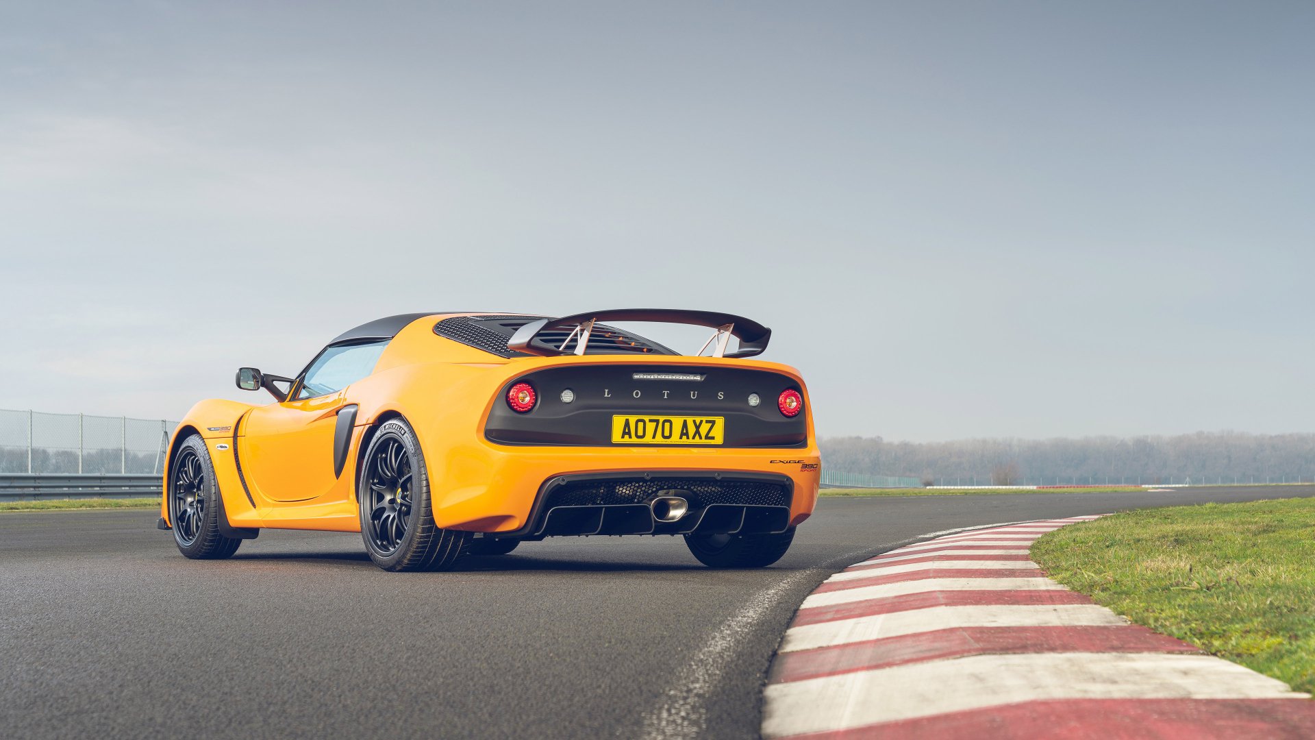 Download Supercar Orange Car Car Lotus Exige Sport 390 Vehicle Lotus Exige 4k Ultra HD Wallpaper