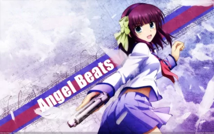 Yuri Nakamura Anime Angel Beats! HD Desktop Wallpaper | Background Image