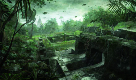 Lara Croft video game Tomb Raider: Underworld HD Desktop Wallpaper | Background Image