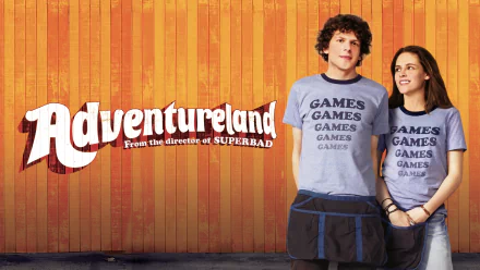 Jesse Eisenberg Kristen Stewart movie Adventureland HD Desktop Wallpaper | Background Image