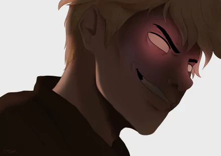 blonde glowing eyes Gary Goodspeed TV Show Final Space HD Desktop Wallpaper | Background Image