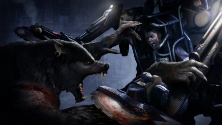 video game Werewolf: The Apocalypse - Earthblood HD Desktop Wallpaper | Background Image