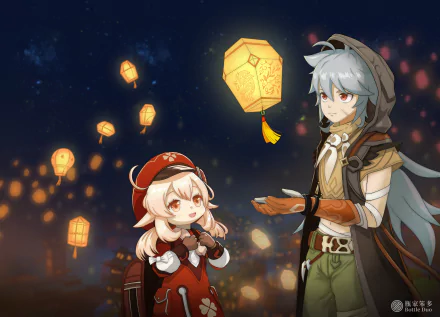 Razor (Genshin Impact) Klee (Genshin Impact) video game Genshin Impact HD Desktop Wallpaper | Background Image