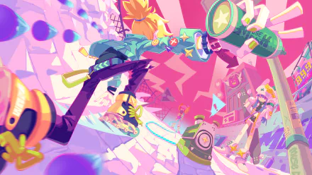 Marija (Muse Dash) Rin (Muse Dash) video game Muse Dash HD Desktop Wallpaper | Background Image