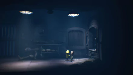 Six (Little Nightmares) Mono (Little Nightmares) video game Little Nightmares II HD Desktop Wallpaper | Background Image